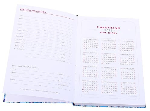 STOBOK 2023 Notepad Dot Ergonomic Keyboard List Weekly Planner Notebook Journal Notebook Gaming Mouse Pad Laptop Computer To Do Planner Mat The Notebook Book Multi-function Note Pads Blue