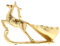 EXHUMKY Elk Weinflaschenhalter Aus Resin Elegante Desktop-Dekoration Für Wohnzimmer Bar Küche Stilvolles Weinregal Mit Praktischem Stauraum Für Weinliebhaber Und Kreative Goldene