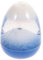 HEALSOPTHY 1pièce Décoration De Bureau Sablier Flottant Minuteur Créatif Avec Sable Blanc Pour Décor De Maison Et Bureau Coque Bleue