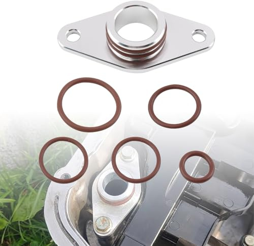 VVORHSBELL Joint d'étanchéité de tuyau de prise de pompe à huile compatible avec Opel Insignia Astra Zafira Cascada 2.0 CDTI A20DTH A20DTR, manchon en aluminium OE 55589549 646125 et joints toriques