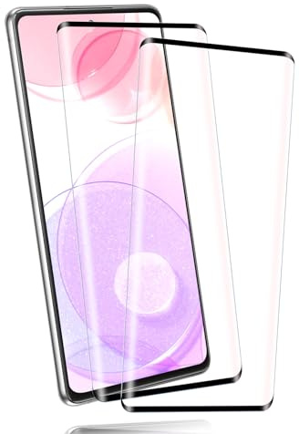 2 Pièces Verre Trempé pour Samsung Galaxy S20 Plus, Protection Écran 3D 0,33mm, Bords Anti-rayures, Dureté 9H, HD Transparent, Sans Bulles, Vitre Protection, Toucher Sensible, Verre de Protection