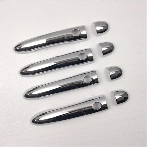 CYDJML Housses Garniture De Poignée Porte Extérieure Pour Megane 2 II MK2 Protection - Accessoires Auto Couvercle De Poignée De Porte De Voiture(Couleur 7)