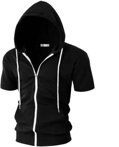 OHOO Men's Hoodie Hooded Sweatshirt