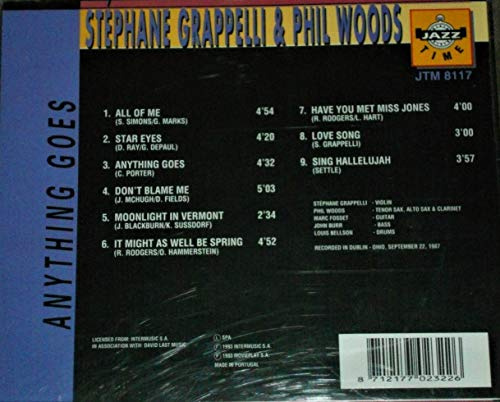 Anything Goes/All of Me.Star E