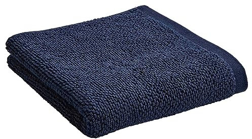 Christy Brixton Hand Towel in Midnight 100% Cotton - Textured & Ultra Absorbent - Quick Dry - Machine Washable - 50cm x 90cm