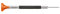 Bergeon 6899 - Cacciavite ergonomico in acciaio inox e plastica Delrin, testa ottagonale girevole, strumento per orologiaio, dimensioni: 0,5 mm, colore: arancione