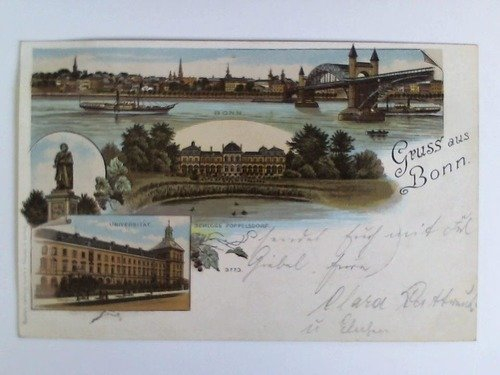 Postkarte: Gruss aus Bonn