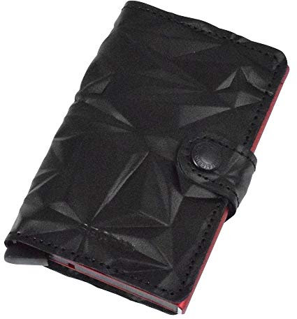 Secrid M-Prism Black Red Miniwallet Original Kreditkartenetui