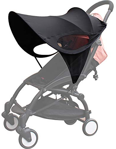 ROMIRUS Flexibles Sonnenverdecke für Kinderwagen Sonnenschutz mit UV Schutz 50 für BABYZEN YOYO2 YOYO Buggys Zubehör