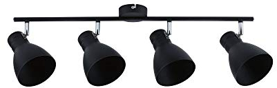 Paulmann Spotlight Davy max 4x20W E27 Schwarz 230V