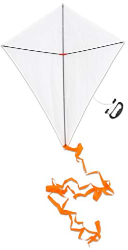 Betzold - Drache zum Selbstbemalen - Basteldrachen blanko mit Nylonschnur Selbstgestalten