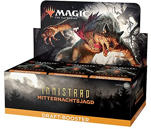 Magic: The Gathering Innistrad: Mitternachtsjagd Draft-Booster-Display, 36 Booster (Deutsche Version)
