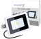 MIWATT Faretti a LED per esterni 10W luci a LED per esterni IP68 900 lumen, Luce bianca fredda，parco, patio, giardino, garage