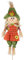 Yardwe Action de Grâces Automne Épouvantail Décoration Bonne Récolte Épouvantail Debout Épouvantail Automne Épouvantail Figurines Jardin Cour Pieu pour Halloween Épouvantail Décor