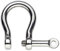 Herm Sprenger Schäkel geschweift mit unverlierbarem Bolzen, 6 mm - Edelstahl rostfrei