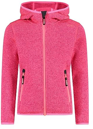 CMP - Kid G-Jacke mit fester Kapuze, Glanz-Anthrazit, 176