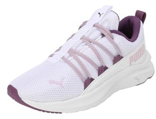 PUMA SOFTRIDE ONE4ALL METACHROMATIC WNS, Road Running Shoe Mujer, White-Grape Mist-Crushed Berry, 40.5 EU
