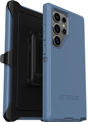 Otterbox Funda para Samsung Galaxy S24 Ultra Defender, Resistente a Golpes y caídas, Ultra-Rugerizada, Protectora, Testada 5X con estándares Militares anticaídas, Azul