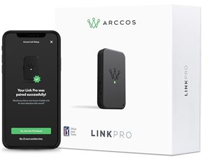 Arccos Golf Der brandneue Arccos Link Pro – Verfolgen Sie Ihre Aufnahmen automatisch ohne Ihr Telefon