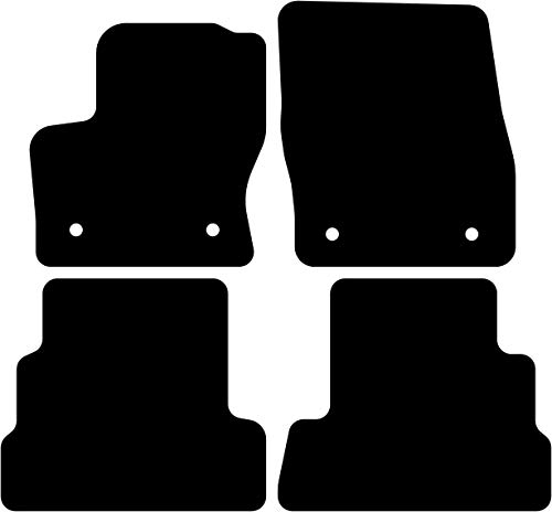 Kovvar Fußmatten passend für Ford Kuga 2016-2020 Passend zur Ausführung: 2 | Qualität: Comfort