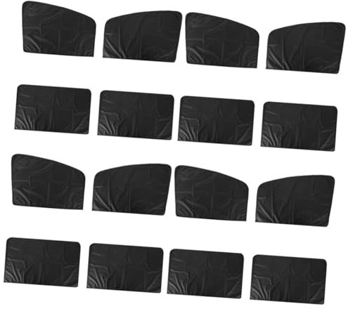 Gatuida 4sets Tendina Parasole Telescopica Per Auto Copertura Flessibile Per Finestre Laterali e Parabrezza Protezione Uv e Isolamento Termico Facile Da Usare e Riporre Completo Per Auto