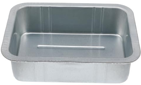 MUCKLILY Bac Vidange Voiture Acier Bac Récupérateur Huile Résistant Profond pour Atelier Réparation Huile Moteur Fluide Chauffage