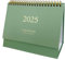 Tischkalender 2025, Tischkalender 2025 Wrendale Kalender 2025 Akademischer Kalender für Schule, Büro, Zuhause, Schreibtisch (Grün)