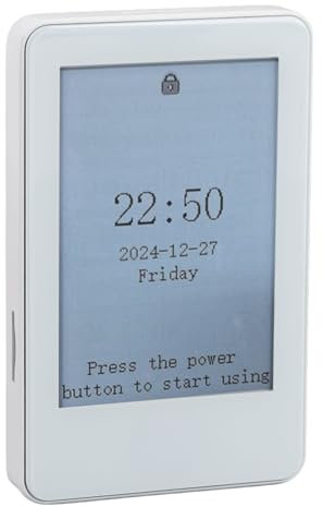 Lecteur de Livres électroniques, Lecteur de Livre D'écran de 2,7 Pouces à Encre électrique, Lecteur de Livres Numériques Portable Bluetooth MP3 Lecteur Supportant jusqu'à 128 Go