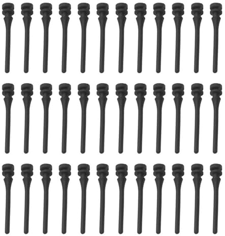 FUUGlan 12/24/36Pcs PC Case Fan Computer Cooling Fan Mount Screws PC Fan Mounting Pin Rivet Soft Rubber Reducing Noise Screws Mounting Pin For PC