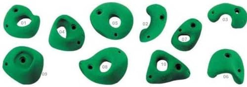 Entre Prises Easy Pockets L, 10 Klettergriffe, PE, Pockets, L, Farbe:Wunschfarbe (Anfertigung)