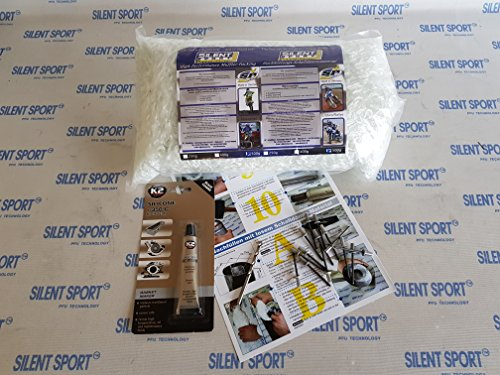 Silent Sport PREMIUM Schalldämpfer/Auspuff Service-Set - alles zum neu Stopfen