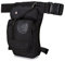 Xieben Nylon Drop Beinbeutel für Herren Frauen Motorrad Bike Hip Bum Gürtel Taille Gürteltasche Bauchtasche Reise Outdoor Camping Taktische Wandern Radfahren Crossbody Umhängetasche Schwarz