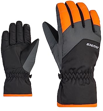 Ziener Kinder Lando Glove junior Ski-Handschuhe/Wintersport, new orange, 6,5