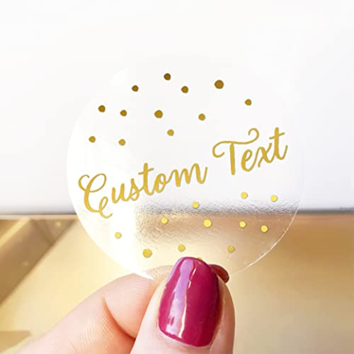 Custom Product Label Stickers, Personalized Business Labels, Logo Sticker Sheet, Round Packaging Decals, Circle Jar Labels, Business Supply, Personalised with your custom text - BUSINESS09