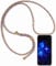 Bigcousin Coque Compatible avec Huawei Honor 10 Lite/P Smart 2019,Coque avec Cordon,Étui de Protection en Silicone avec Collier Case Portable Cover,Arc-en-Ciel Jaune