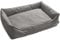 HUNTER EIBY Hundesofa, schmutzabweisend, Easy CLEAN-Technologie, pflegeleicht, M, grau