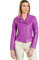 D'Arienzo Chiodo in Pelle Glicine Donna Giacca Biker Giubbotto Moto Vera Pelle Made in Italy Kbc M/Viola