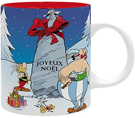 ABYstyle The Good Gift Porcelain Mug Asterix and Obelix (Joyeux Noël)