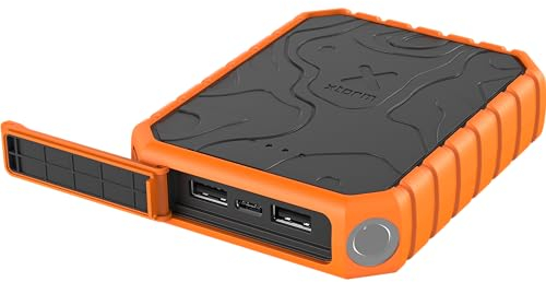 Xtorm XR201 Rugged Powerbank 10 000mAh, 18W, IP65 Waterproof, Outdoor Powerbank, Torche intégrée,