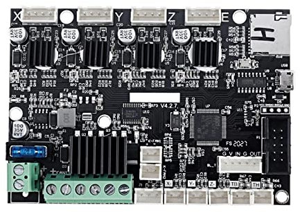 APAAZO 32bit Silent Motherboard Compatible With Ender-2 Pro/Ender-3 V2/Ender 3 Pro/Ender-3/Ender-5/Ender-5 Pro/Ender-6/Ender-3 Max (Color : V4.2.7 Ender 3)