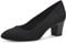 s.Oliver Damen Pumps mit Blockabsatz Vegan, Schwarz (Black), 39