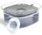 IOKHEIRA 4L Dog Bowl No Spill Splash Free Pet Floating Water Bowl, Slow Drink for Dogs & Cats