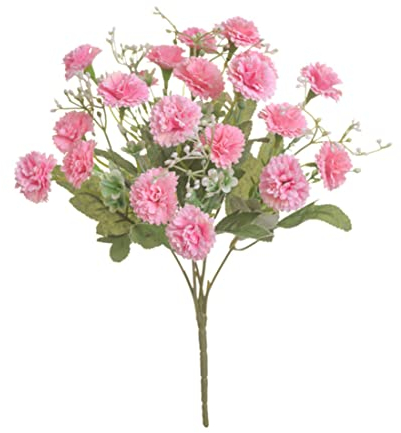 Yeory Künstliche Blumenstrauß Hortensien, Kunstblumen Pfingstrose Seidenblumen Deko Plastikblumen für Vase Balkon Zimmer Garten Hotel