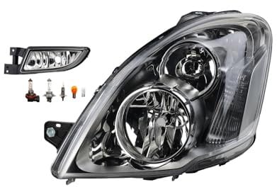 Johns, Scheinwerfer Halogen Front passend für Iveco Daily V 09/2011-02/2014 H7 H1 Links + Nebelscheinwerfer + Leuchtmittel