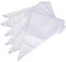 Foyscr 100Pcs Piping Bags Disposable, Tear Resistant Icing Piping Bags for Pastry，Frosting and Cake Decorating, Easy to Grip, for Professional and Novice Bakers, Clear (9.85 x 6.3 inches)