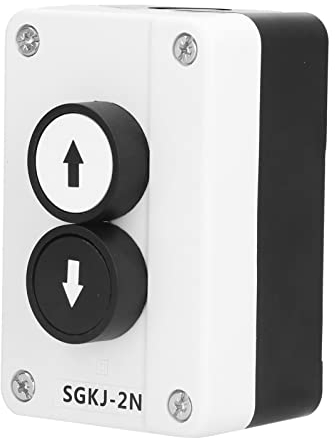 Maschine Drucktastenschalter SGKJ-2N Wasserdichte Taste Box Drucktastenstation aufwärts und abwärts Pfeil Rolltor Lkw Hebebühnenschalter für Rolltorsteuerung
