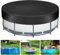 Bache Piscine Ø 82cm, Bache Piscine Ronde, Bâche de Protection pour Piscine, Bache a Bulle Piscine, Couverture de Piscine,Imperméable, Résistant aux UV