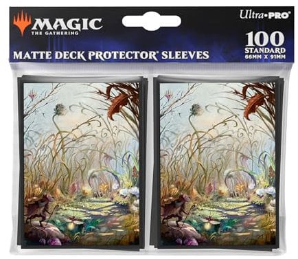 Ultra Pro Magic The Gathering Bloomburrow Deck Protector Sleeves, White (100 Pieces)