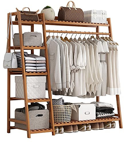 Portemanteau Prte-Manteau entrée Porte-vêtements Portemanteaux Murale Porte Bambou Perroquet Blanc Bain Forme d’Arbre Vintage Étagère Patère Bois métallique Alliage d'aluminium Amovibles rou