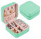Schmuckkästchen Reise, Schmuckschatulle Klein für Damen Mädchen Schmuck Reiseetui Schmuckaufbewahrung Organizer für Ringe, Ohrringe, Halskette für Geburtstag Geschenk, Weihnachten, Muttertag